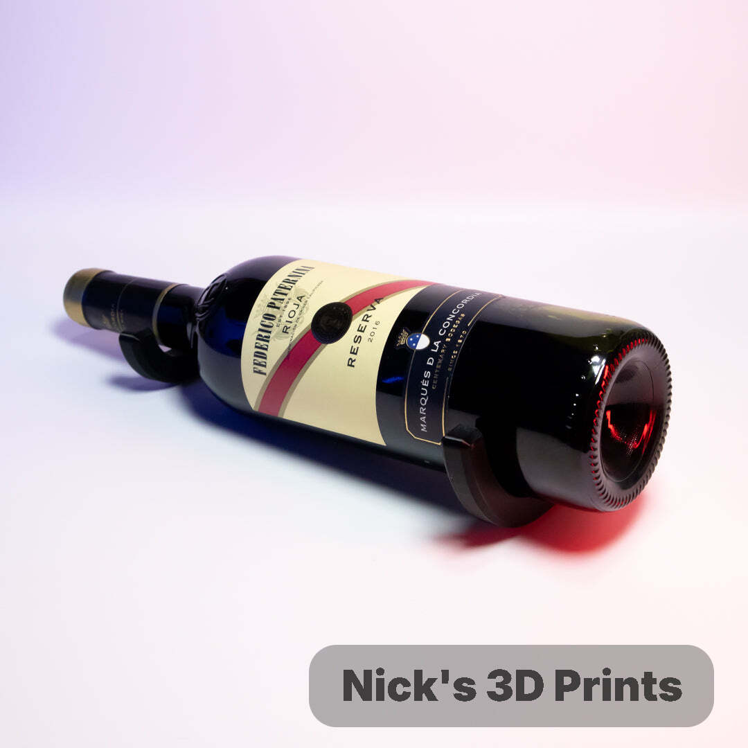 Wine Bottle Wall Mount