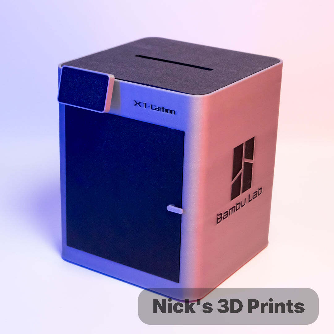 Bambu Lab X1 Carbon Piggy Bank