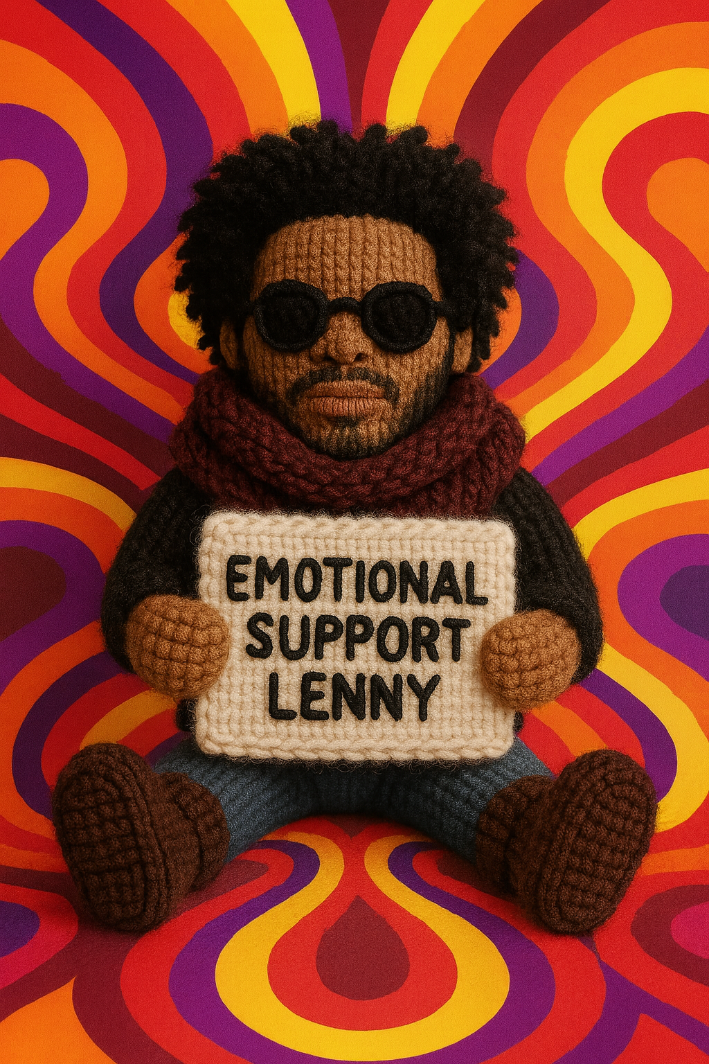 π§ Emotional Support Lenny β 3D Printed Collectible Figurine