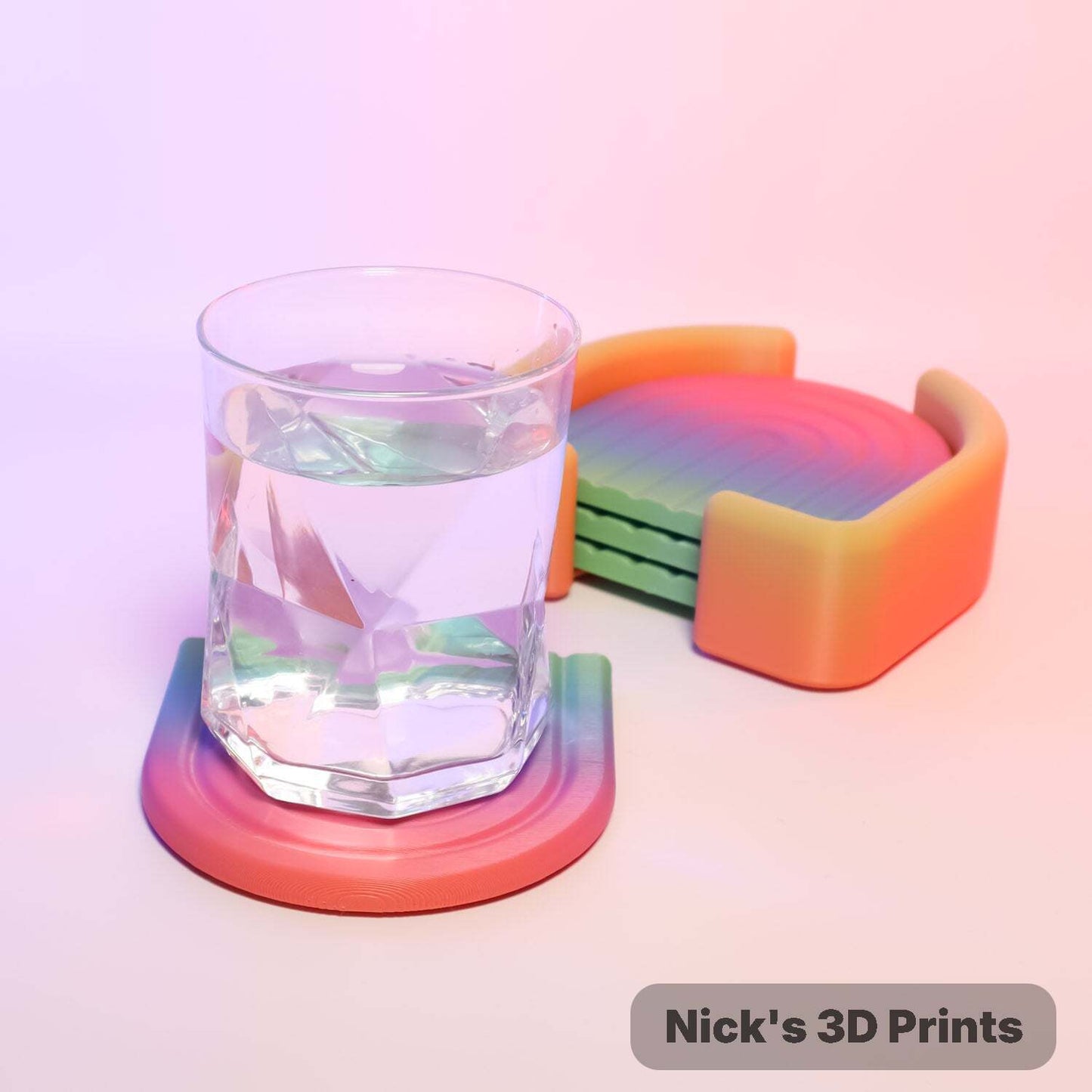 Rainbow Coaster Set