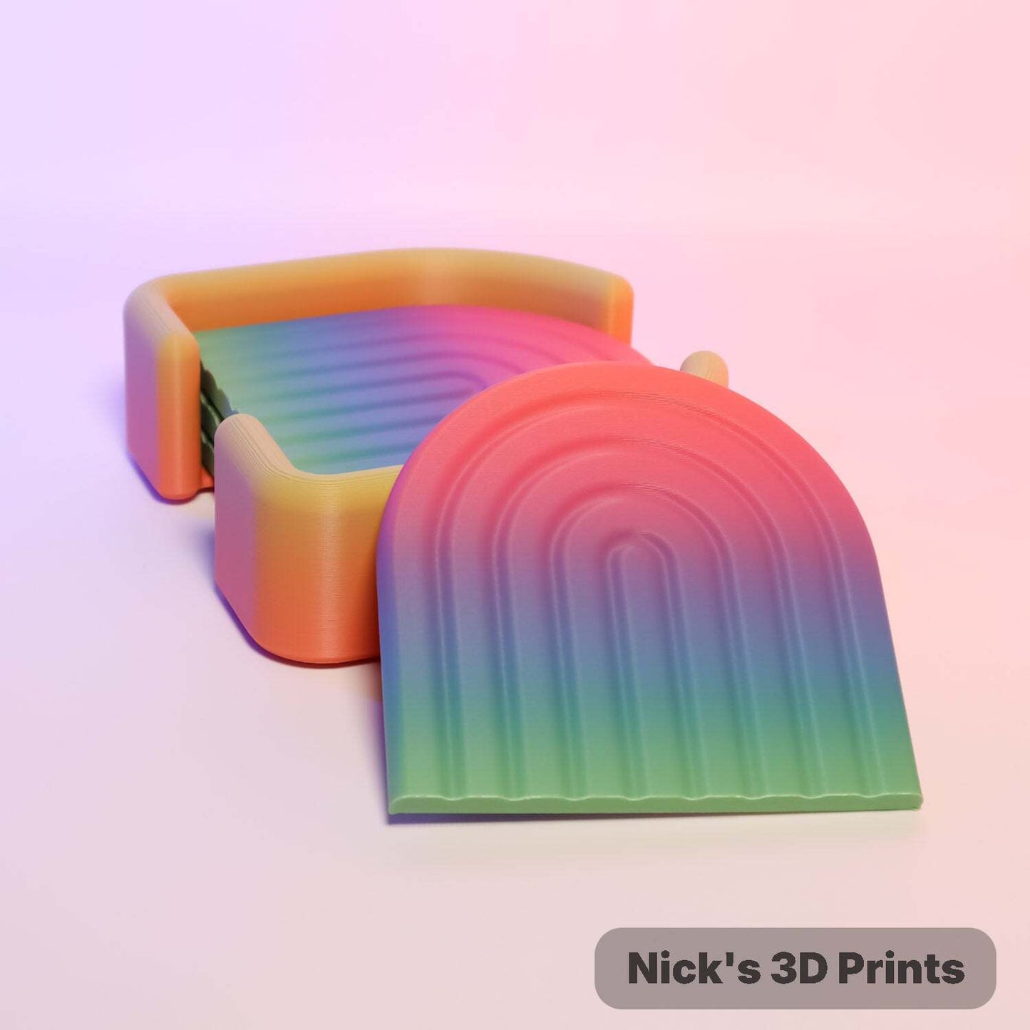 Rainbow Coaster Set