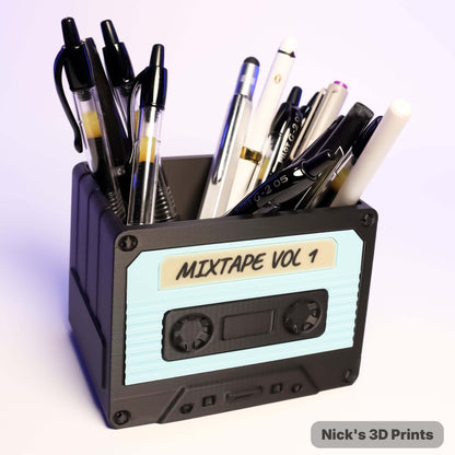 Cassette Desk Organizer