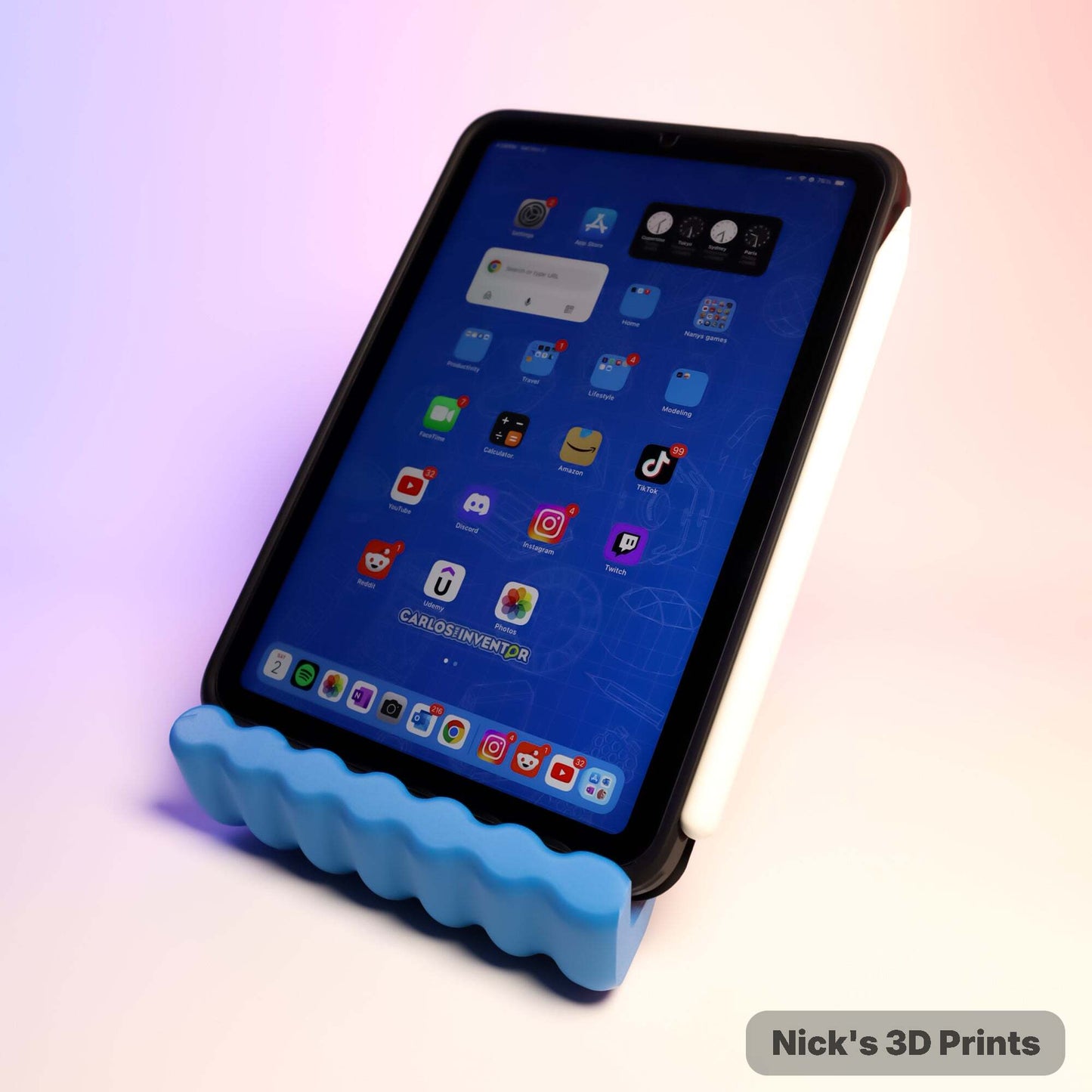 Wiggly Tablet Holder