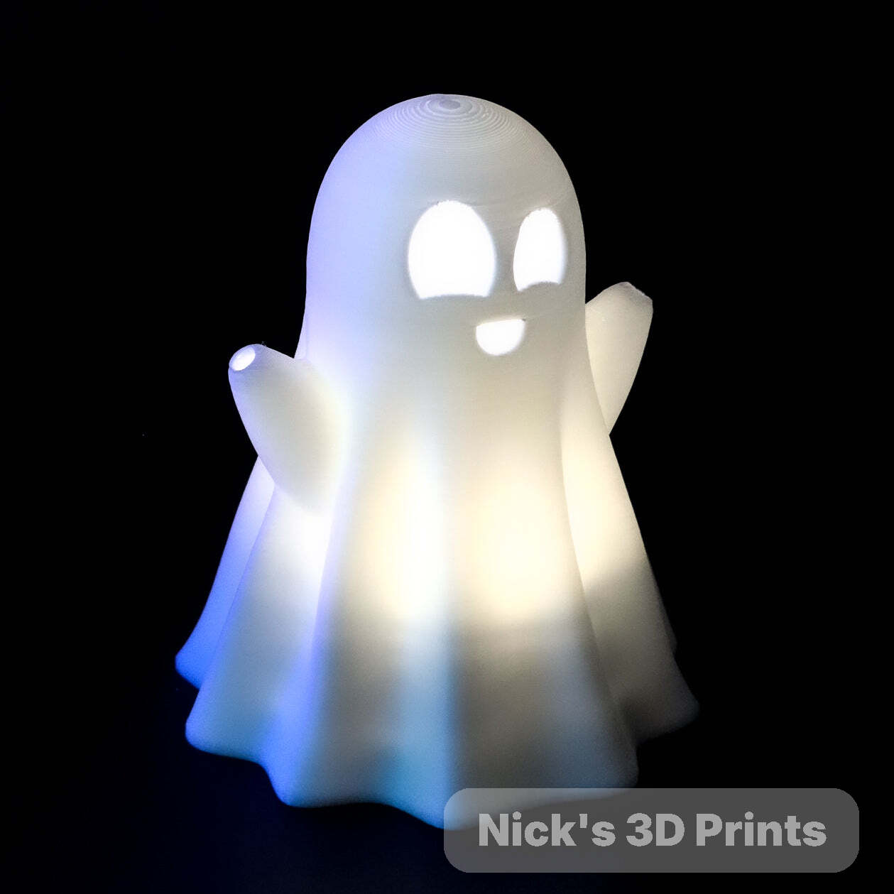 Happy Halloween Ghost Lamp