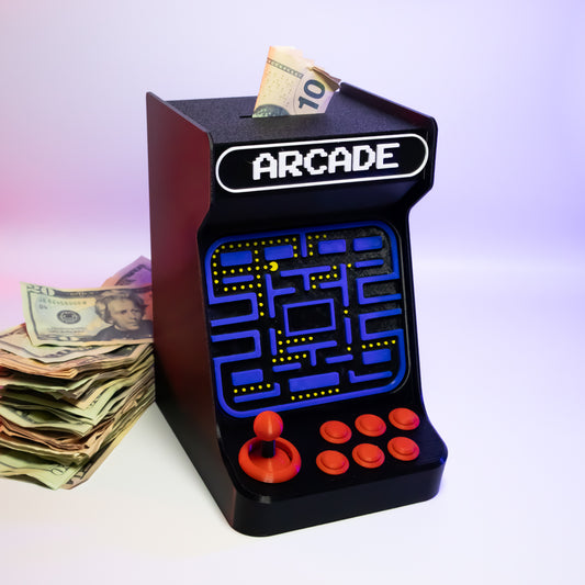 Retro Arcade Piggy Bank