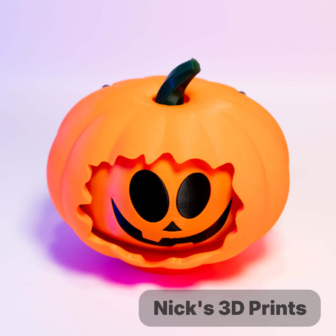 Spooky Spin-a-Face Pumpkin