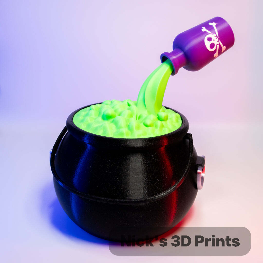 Poisoned Cauldron Candy Container