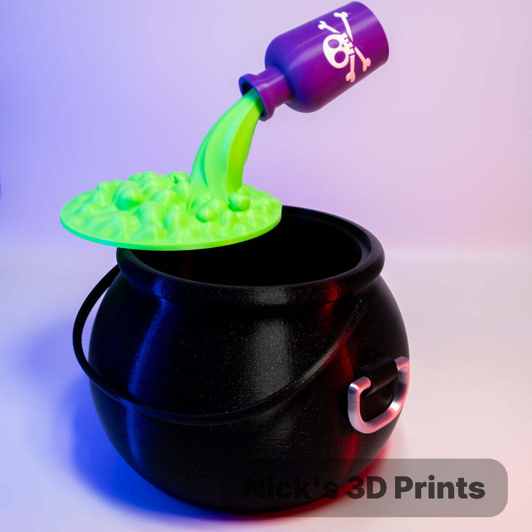 Poisoned Cauldron Candy Container