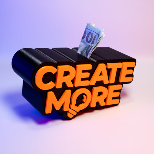 Create More Piggy Bank