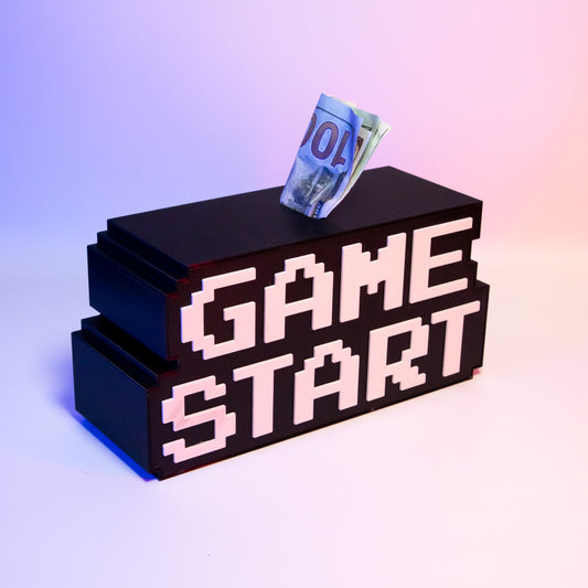 Game Start Piggy Bank