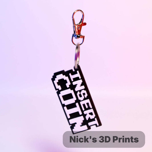 Insert Coin Keychain